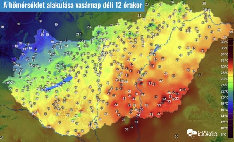 Szélsebesen közeleg felénk a hidegfront – míg az ország egyik sarka már fázósan húzza magára a kabátját, a másik felén pedig a hőség szorításában szenvednek az emberek.