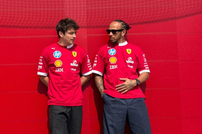 Leclerc szorongott Hamilton árnyékában.