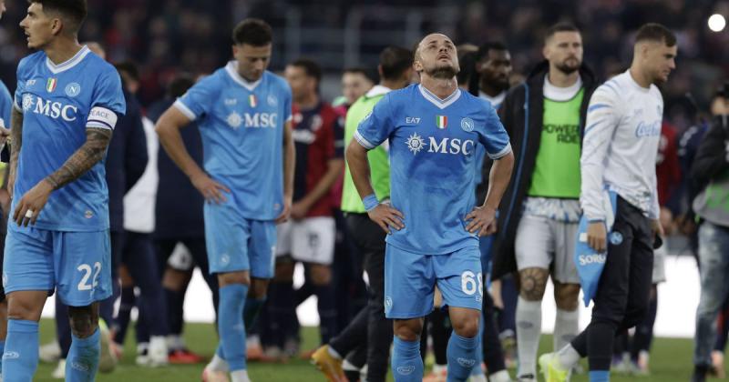 A Napoli váratlanul súlyos vereséget könyvelt el.
