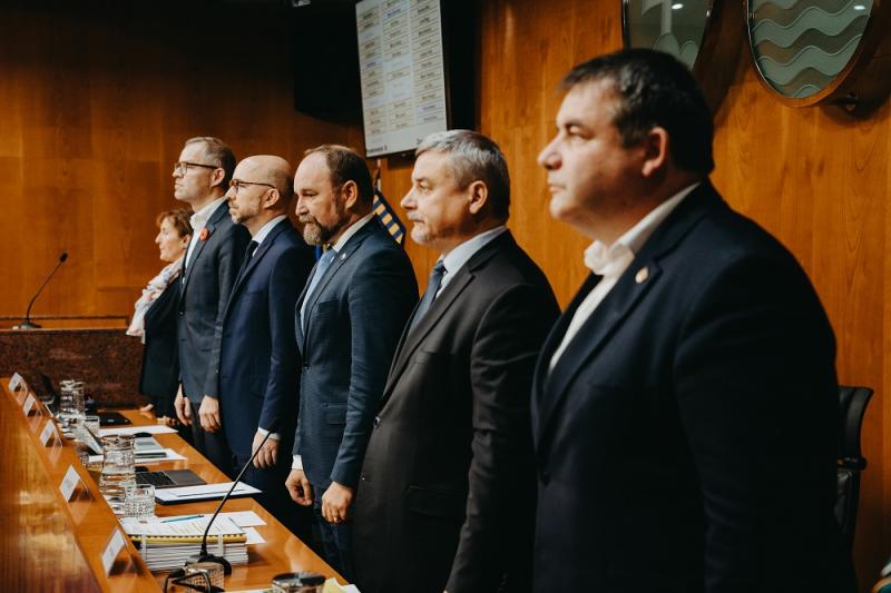 Nagyszombat megye képviselői jóváhagyták a következő év költségvetését.